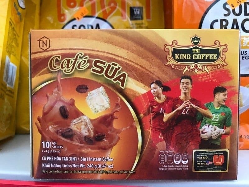 Cà phê sữa tni King Coffee 3 in 1 240g King Coffee 2