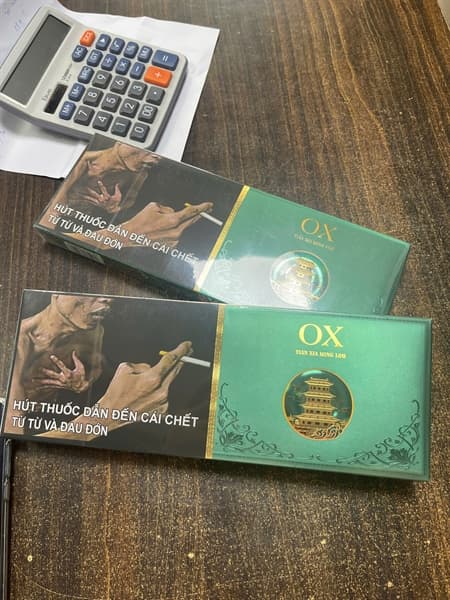 Thuốc lá Ox xanh OX 2