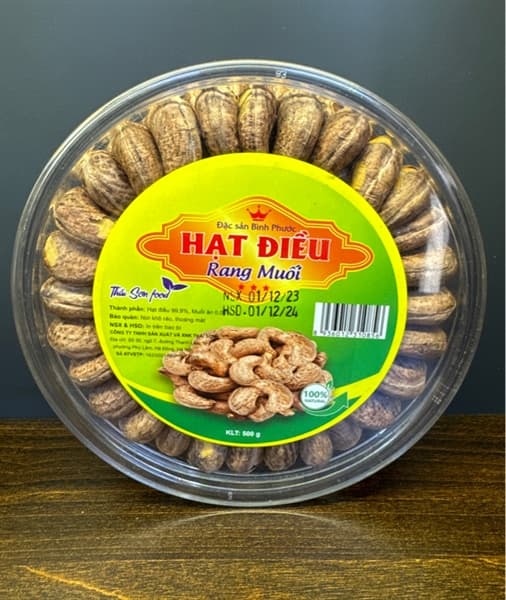 Hạt điều xếp hoa Thái Sơn 2