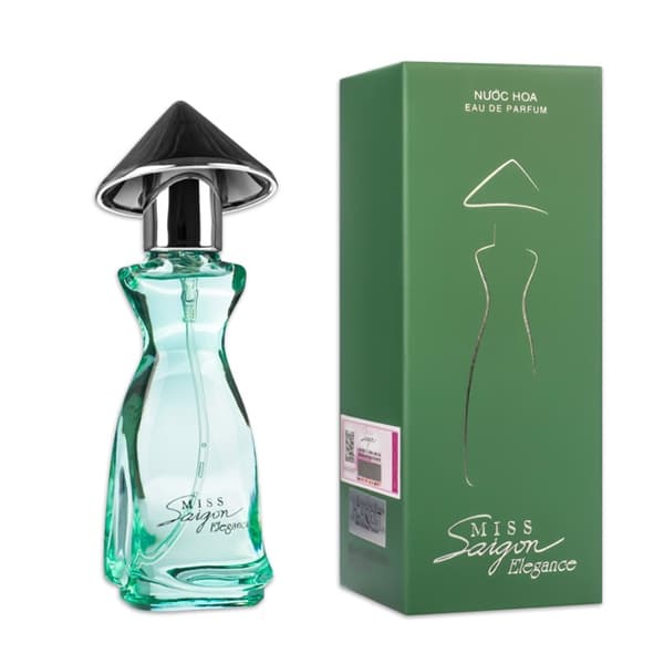 Nước hoa Miss Sài Gòn Elegance màu xanh lá cây- N6 2