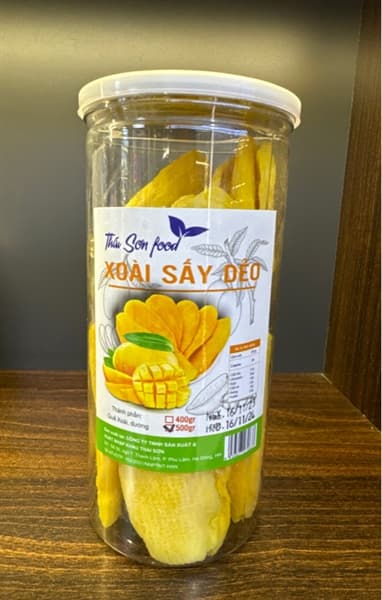 Xoài sấy lọ 500g 2