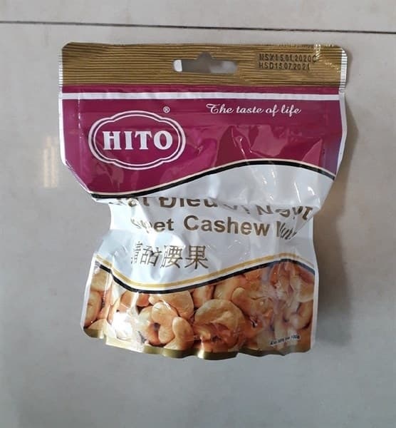 HẠT ĐIỀU VỊ NGỌT HITO 100G 2