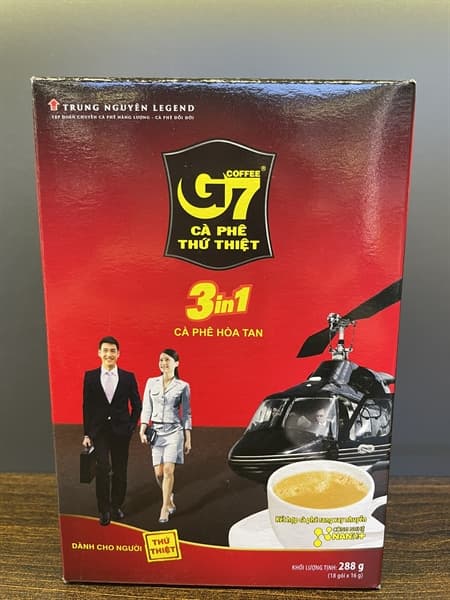 Cà phê G7- 288g ( 18 gói*16g) G7 2