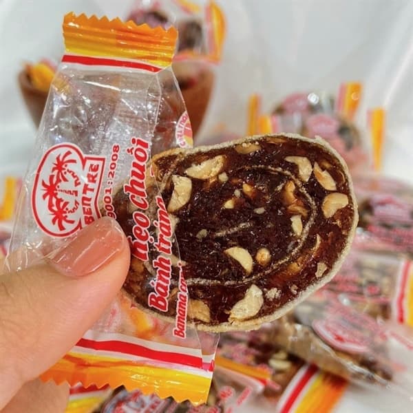 Kẹo chuối cuộn 2