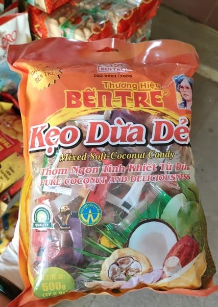 KẸO DỪA BẾN TRE 500G 2