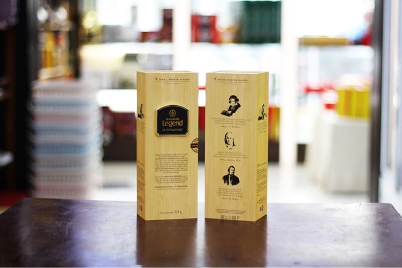 Cà phê rang và xay Legendee hộp 255g legend 2