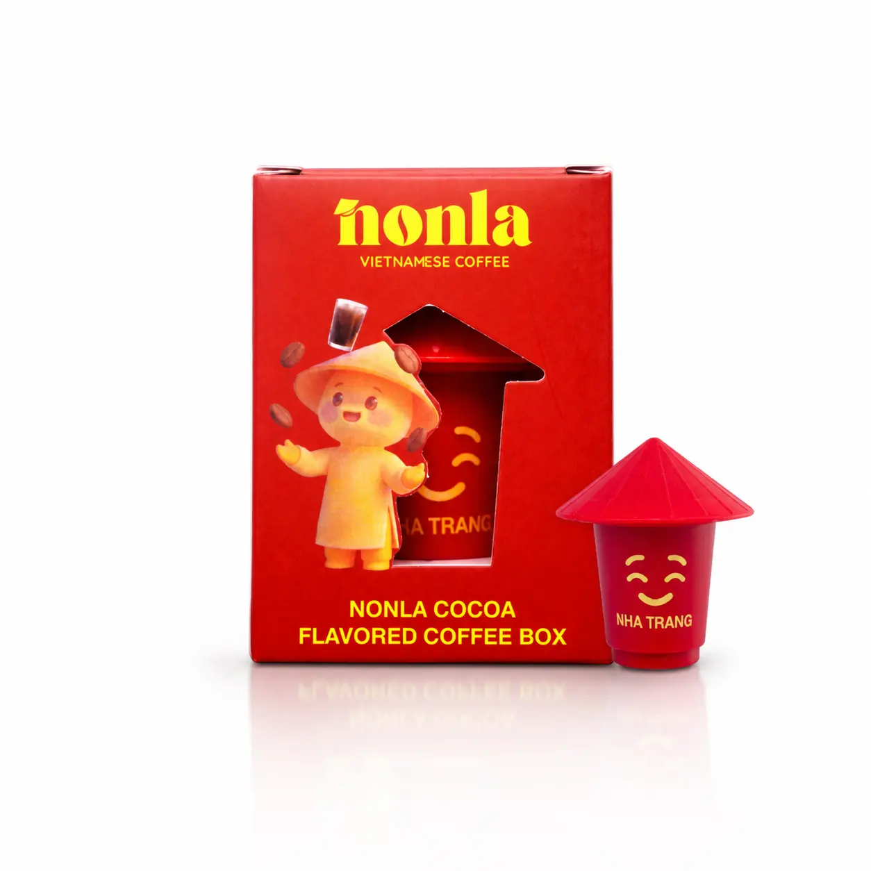 Hộp cà phê Nonla 1 viên vị Cacao Nonla