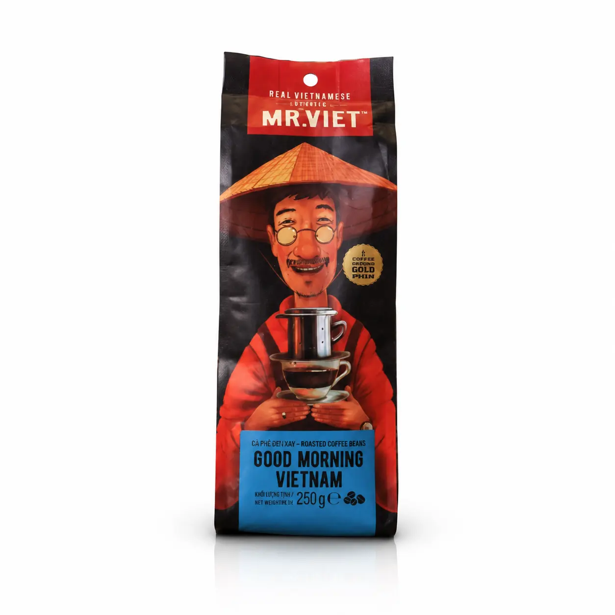 Cà phê hạt good moring 250GR mr Việt
