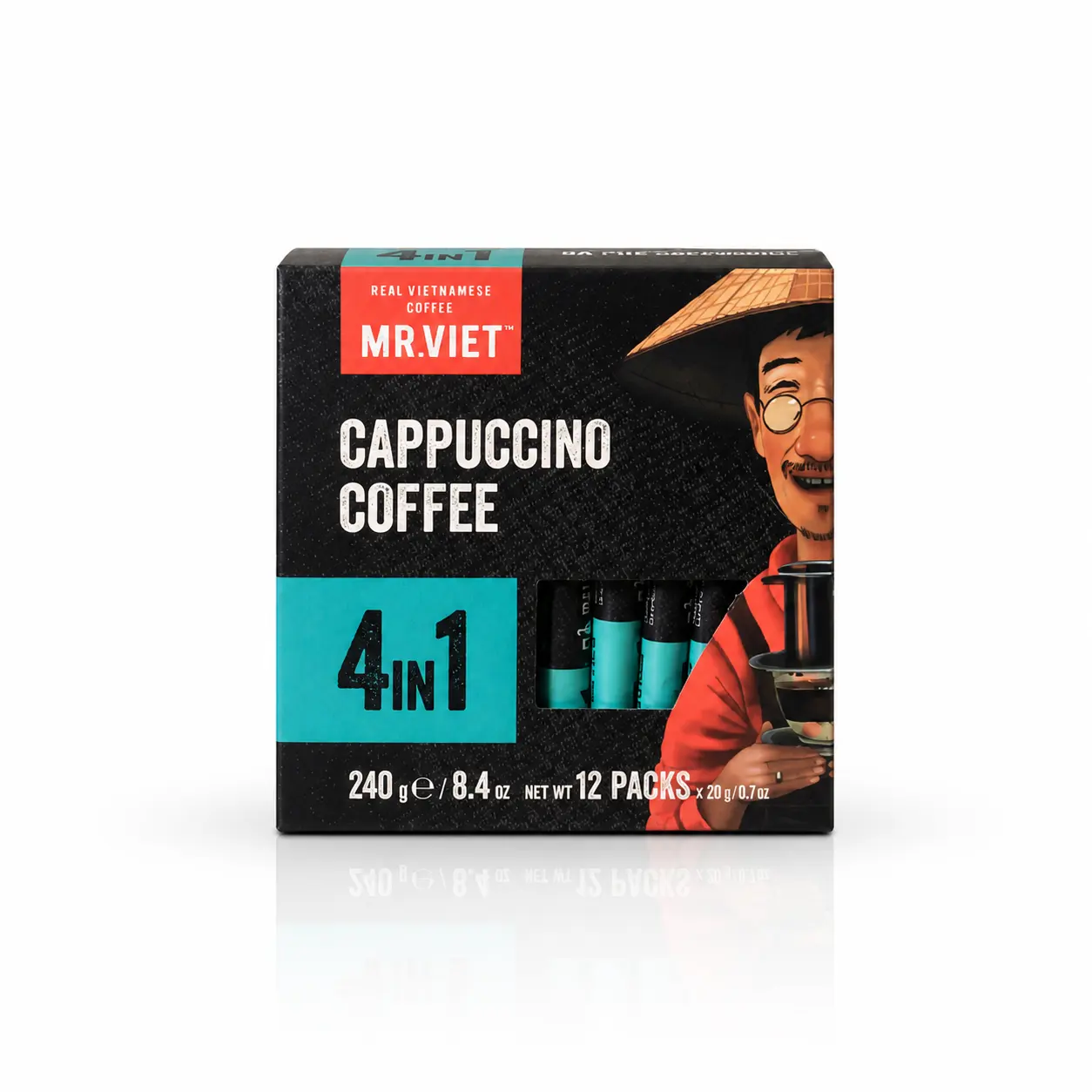 Cà phê mr.việt hoà tan 4IN1