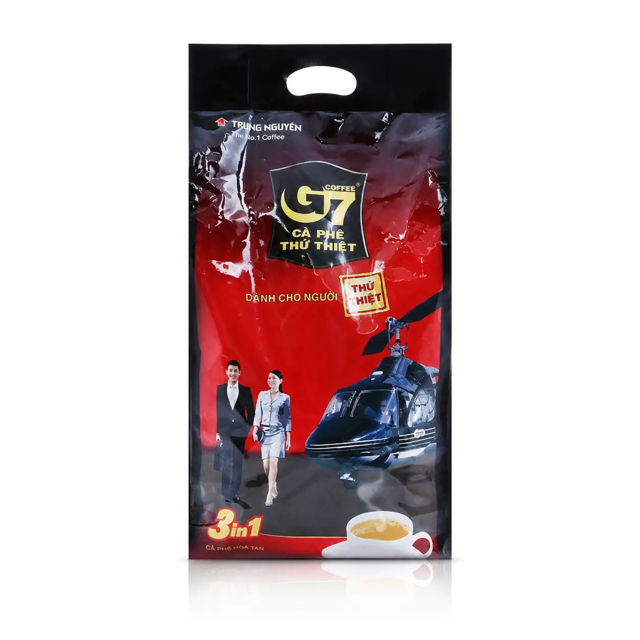 Cà phê thứ thiệt 3IN1 G7 Trung Nguyên gói 1600g G7