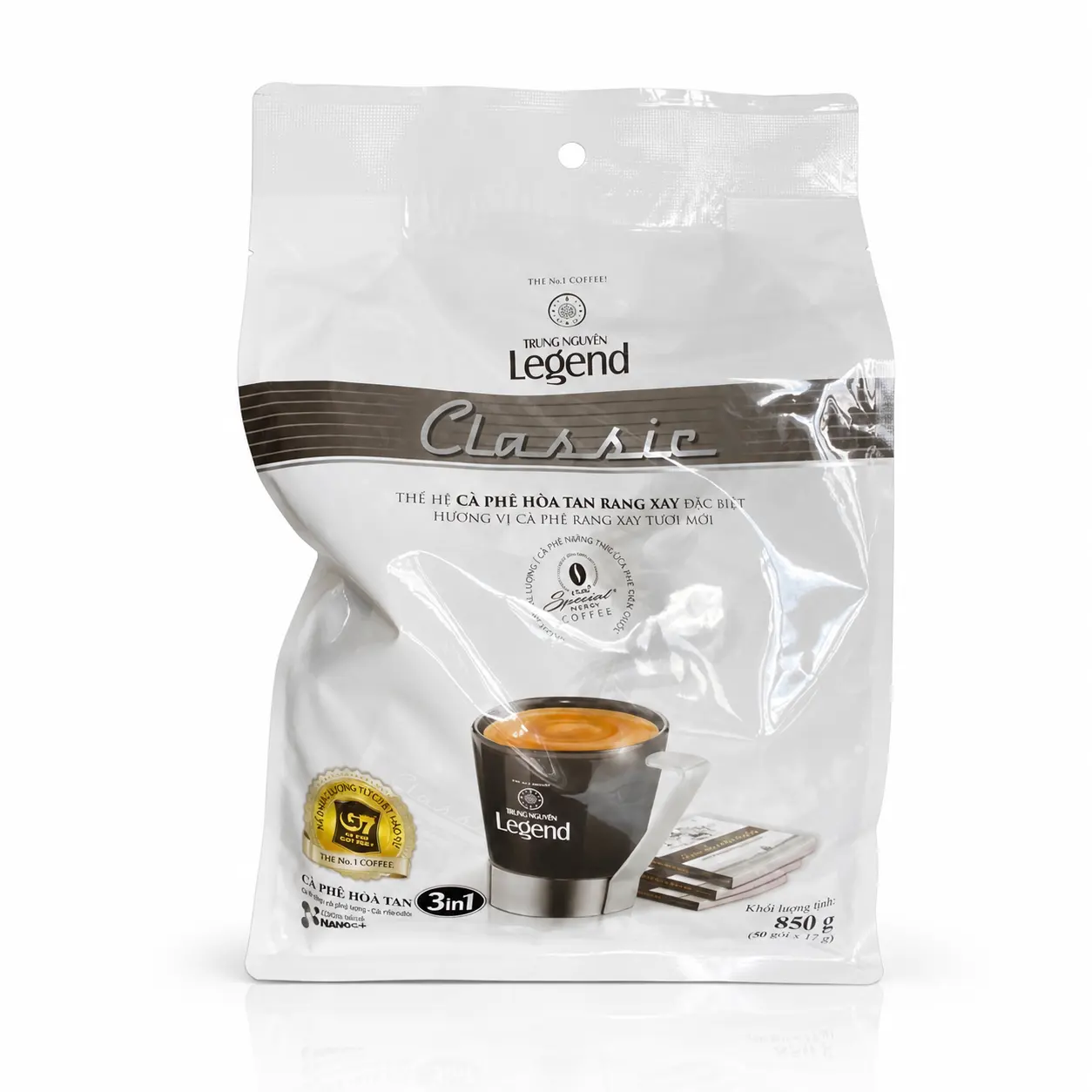 Cà phê LEGEND CLASSIC bịch 50 GÓI