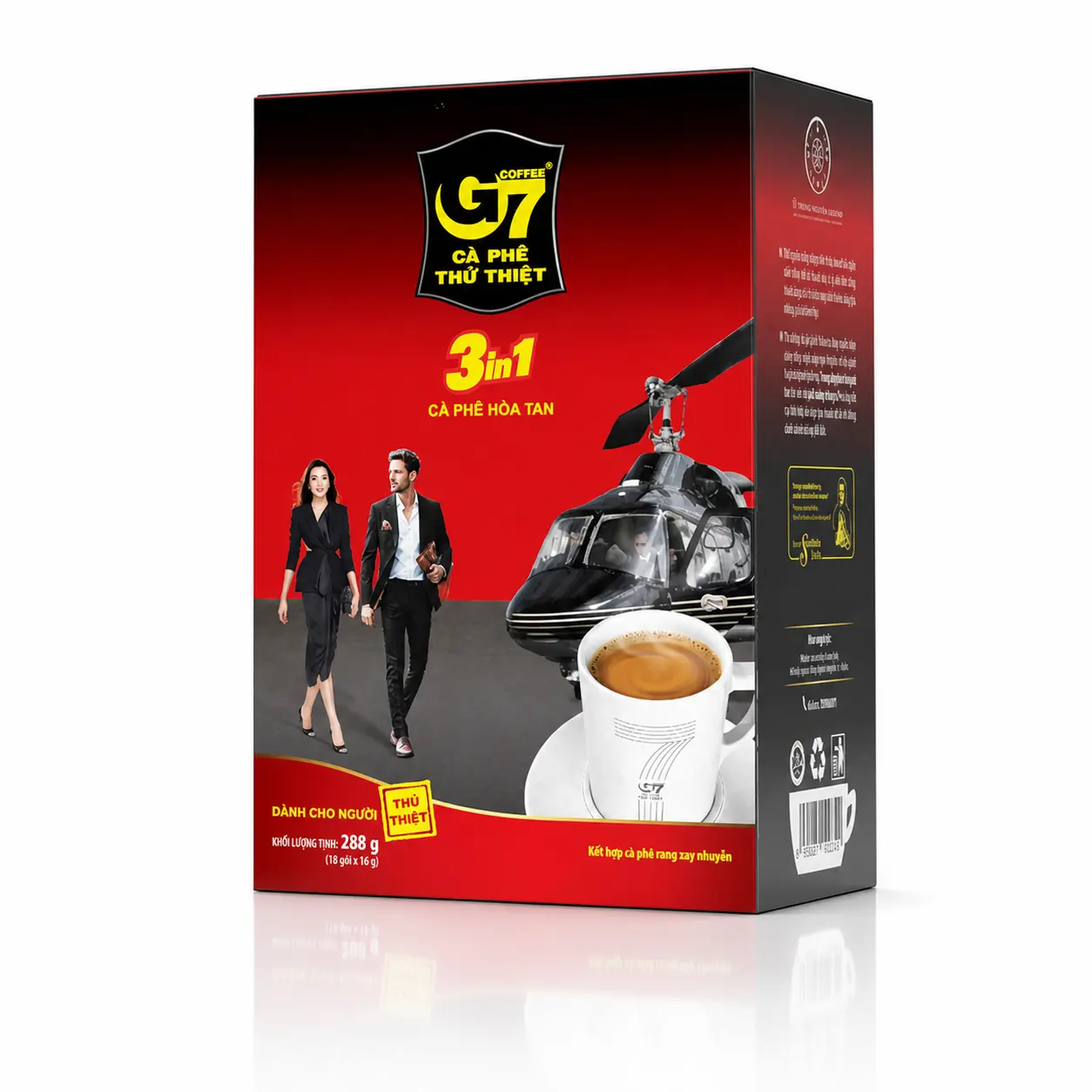 Cà phê G7- 288g ( 18 gói*16g) G7