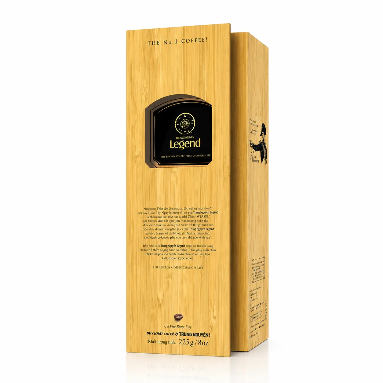 Cà phê rang và xay Legendee hộp 255g legend