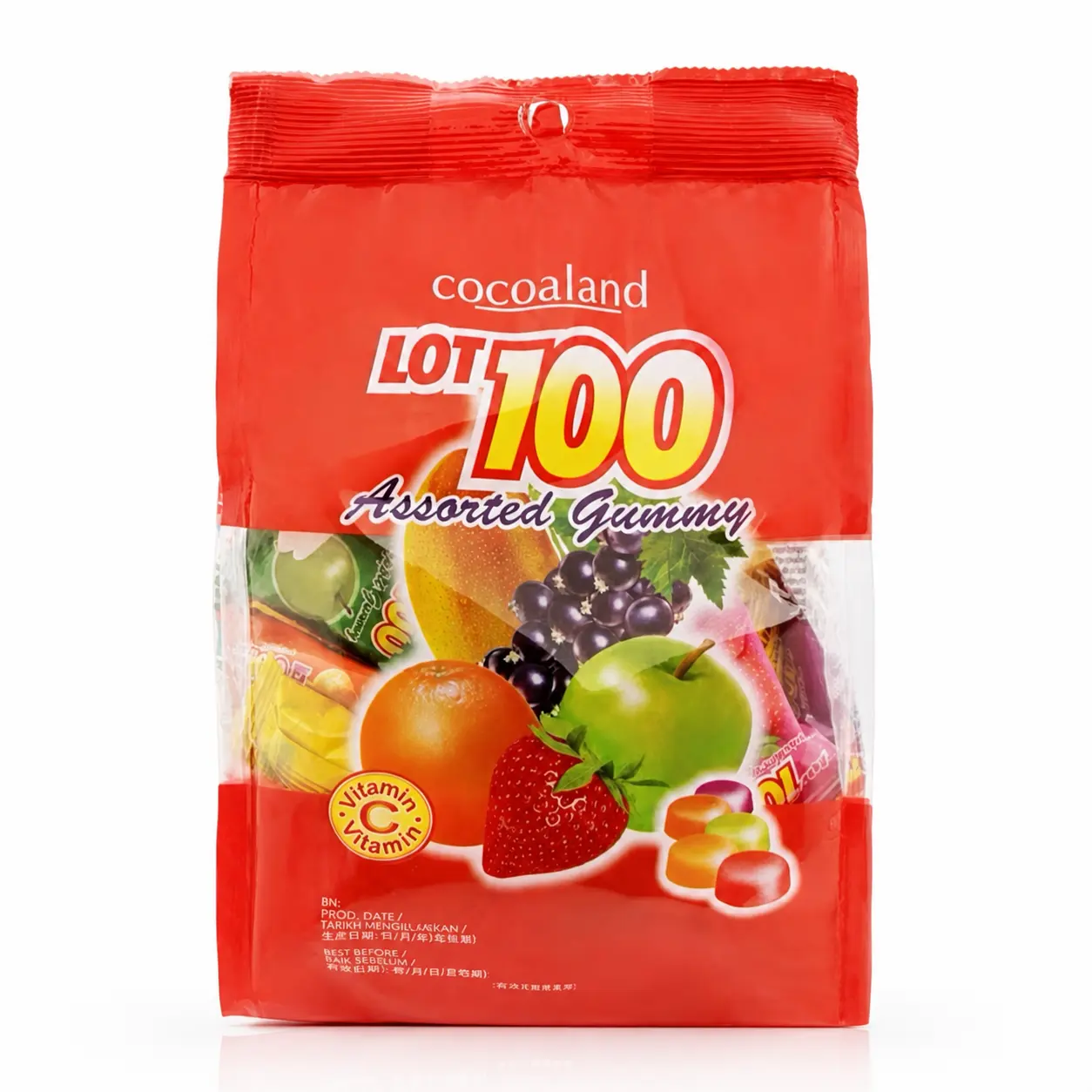 Kẹo LOT100 gói 320GX12 tổng hợp
