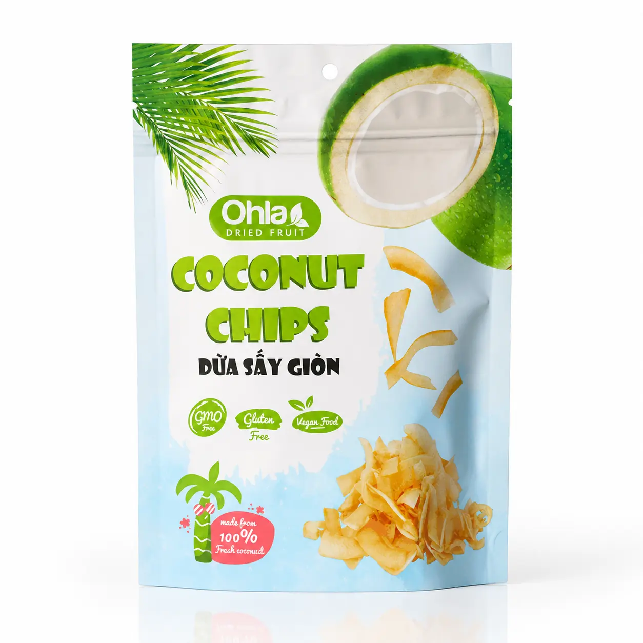 Dừa sấy giòn Ohla 100g