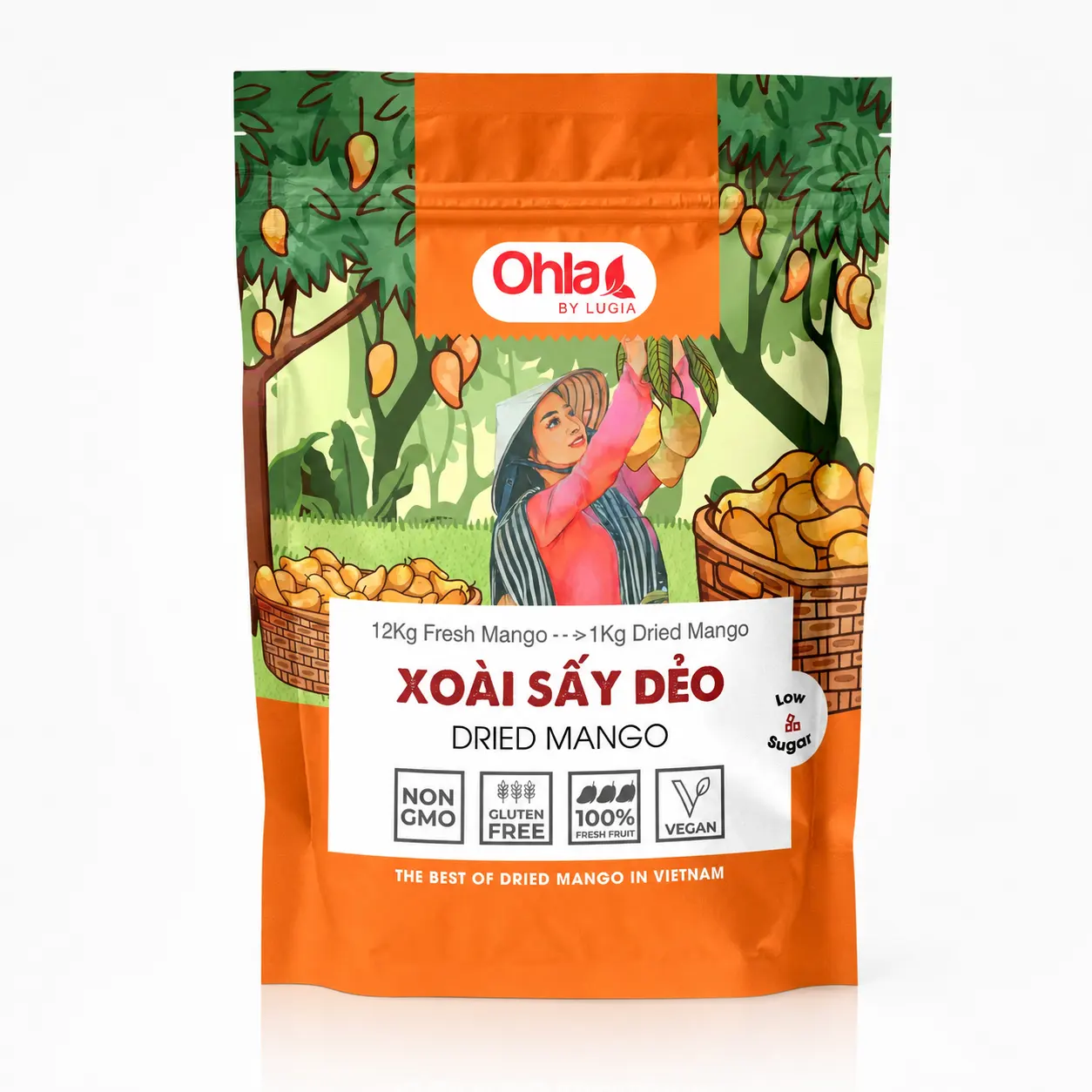 Xoài sấy dẻo 50g Ohla
