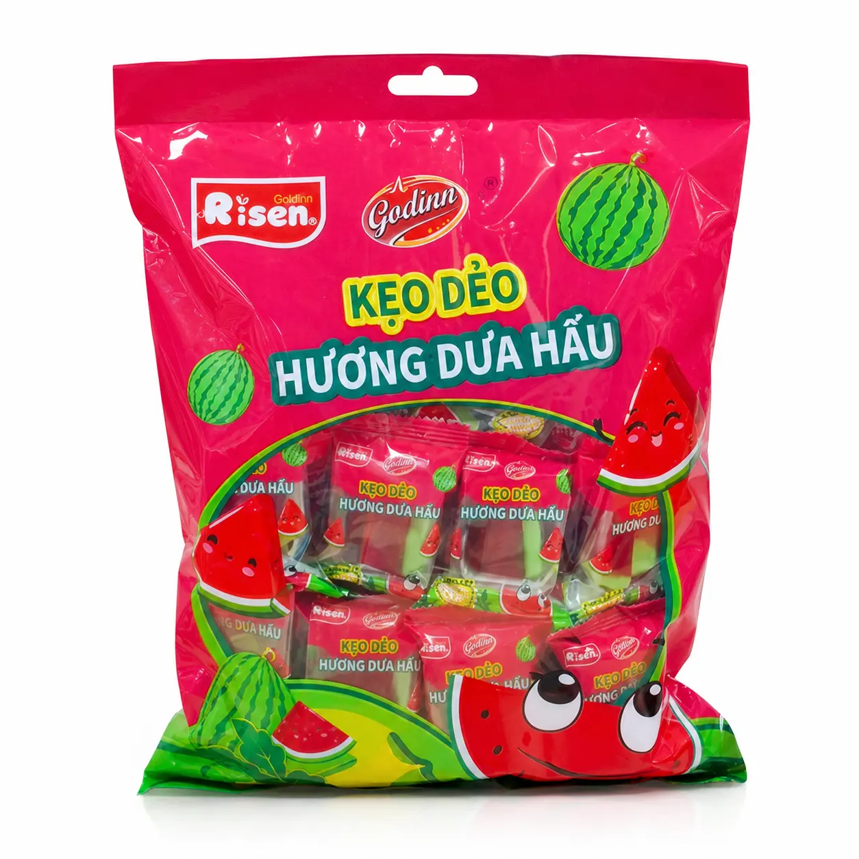 Kẹo dẻo hương dưa hấu Risen 280g