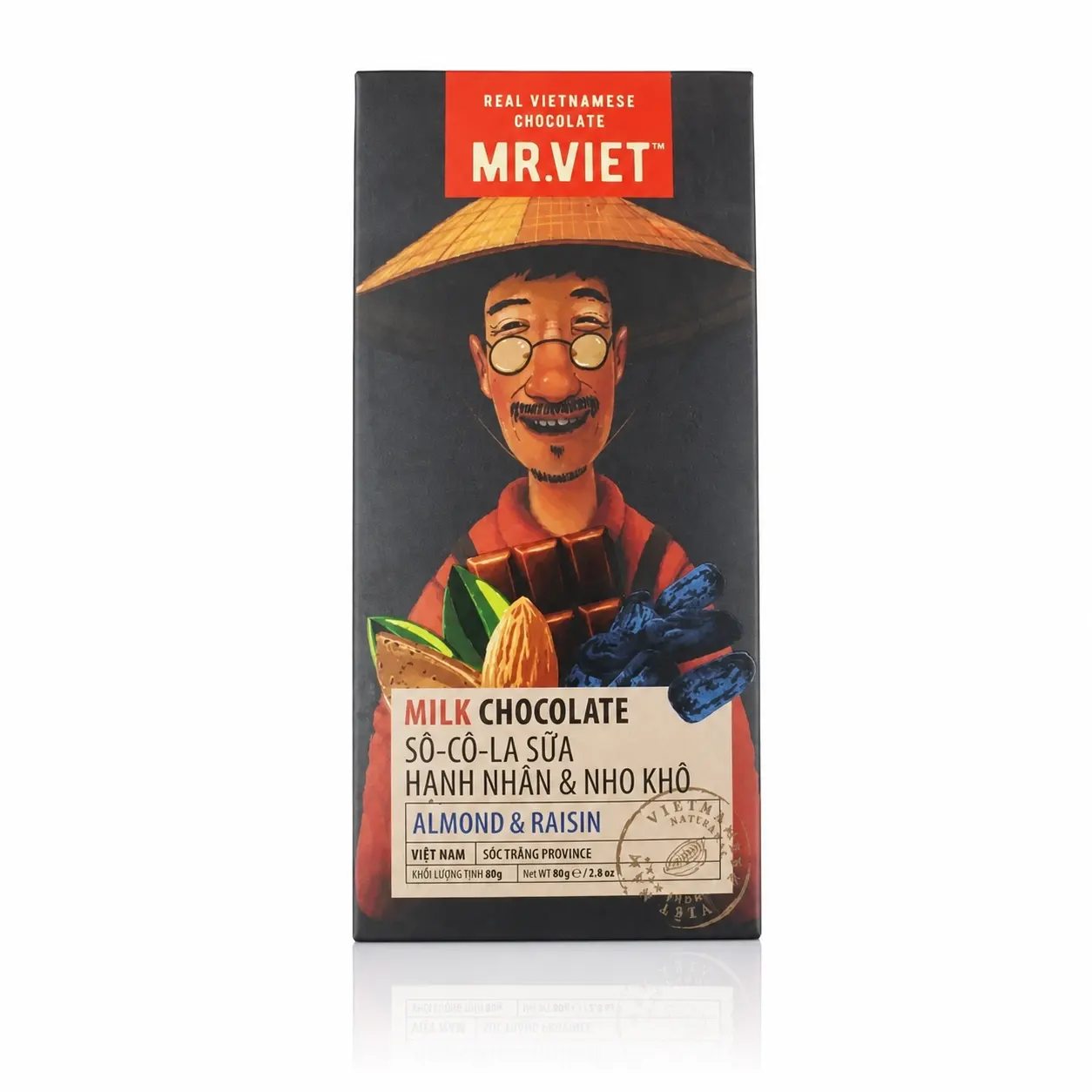 MR.VIET Sô-Cô-La Dừa Thơm - 60g MR.VIET