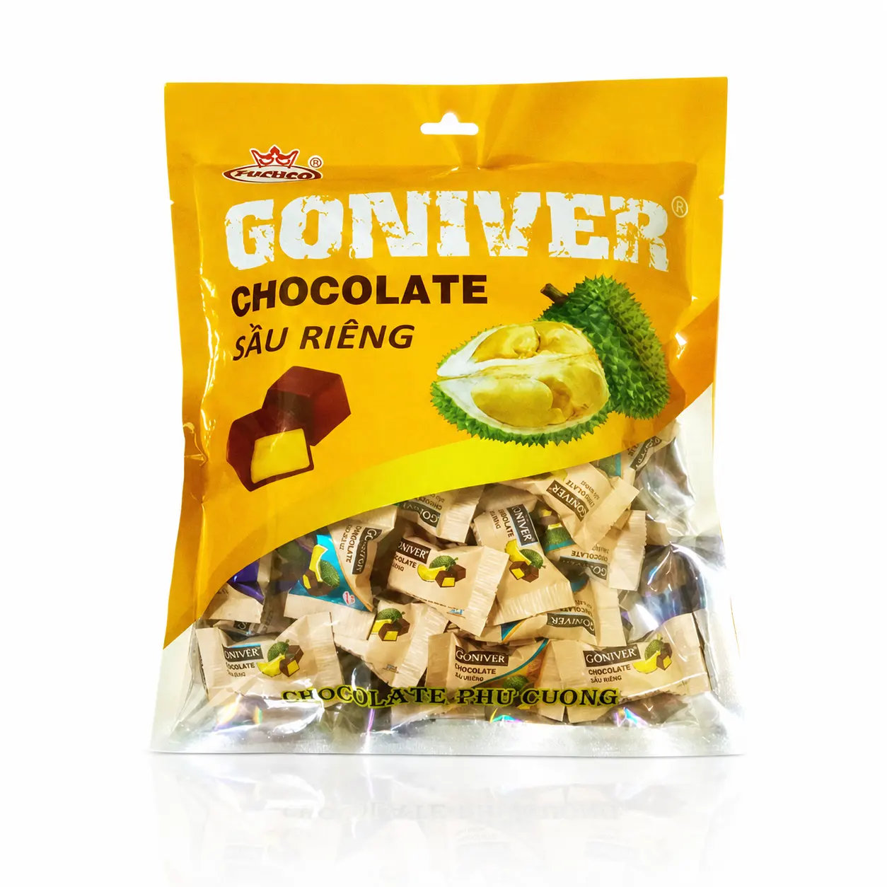 Kẹo goniver socola sầu riêng 350g