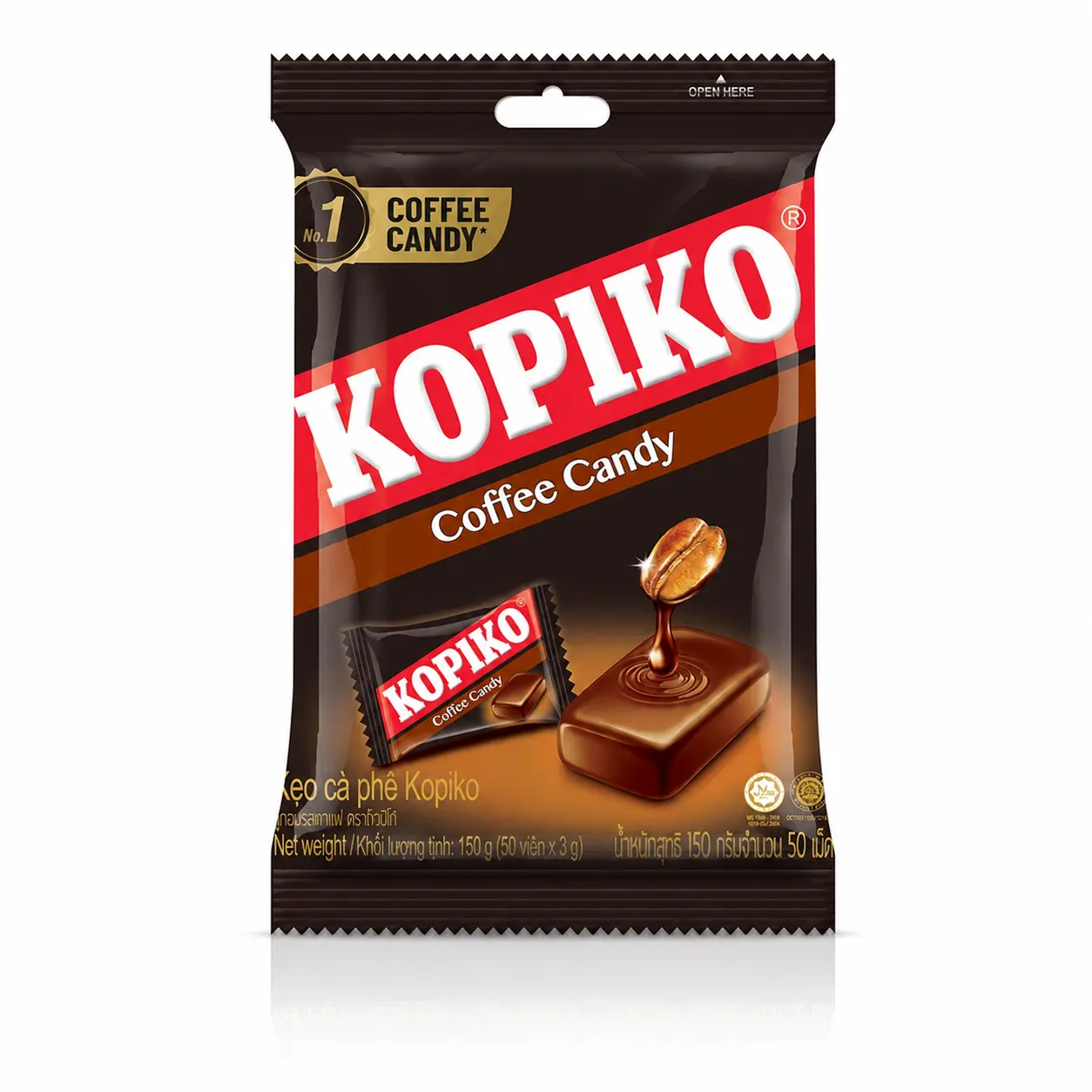 Kẹo cà phê Kopiko coffee indonesia 135G Kopiko coffee indonesia coffee candy 135GG