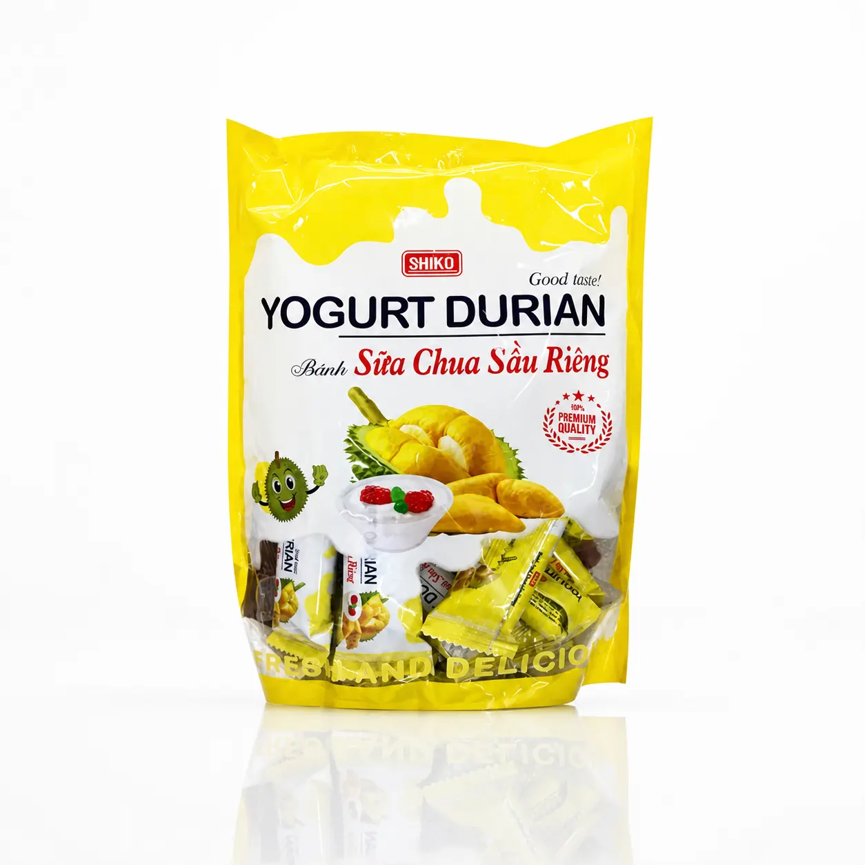 Bánh sữa chua sầu riêng gói nhỏ