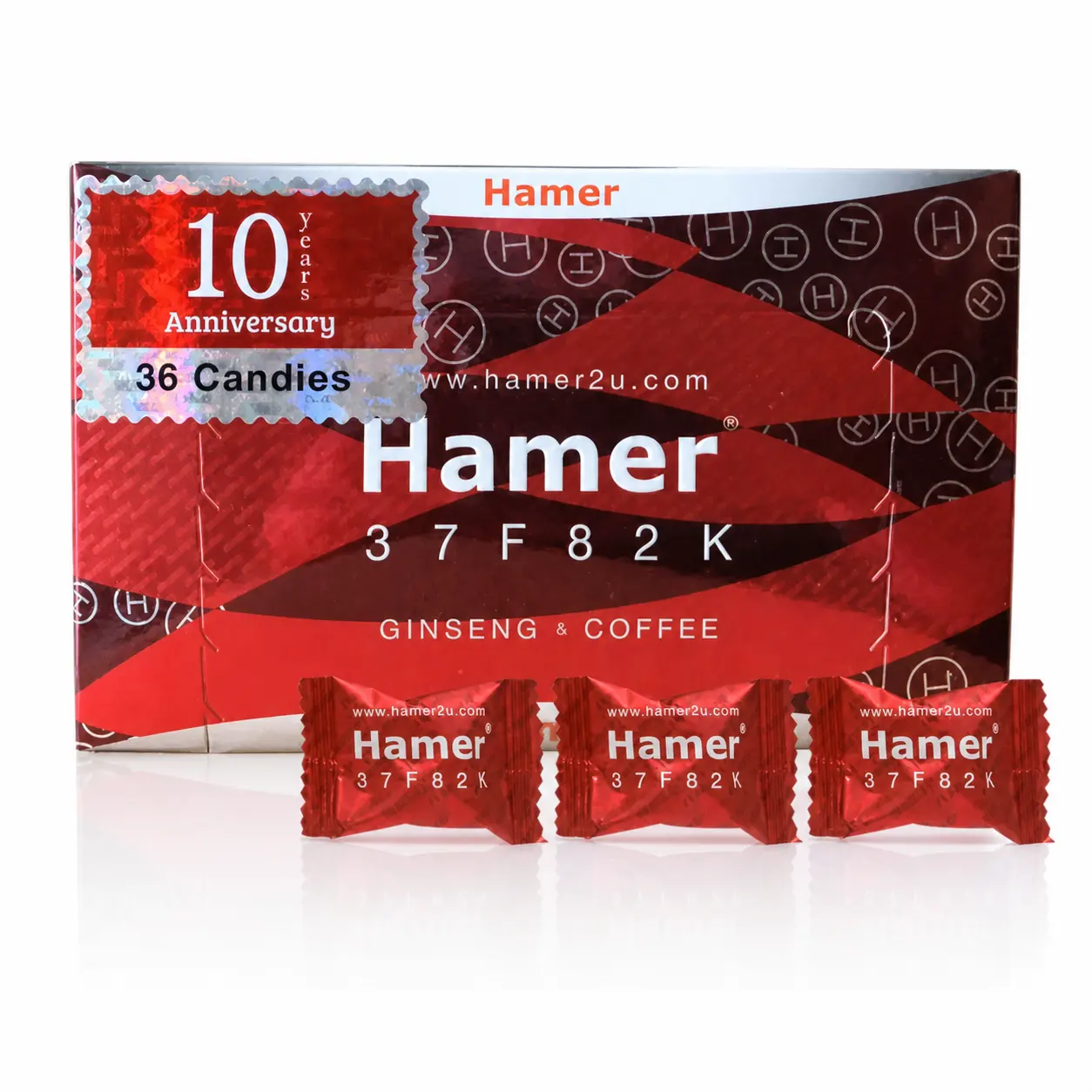Kẹo sâm Hamer đỏ