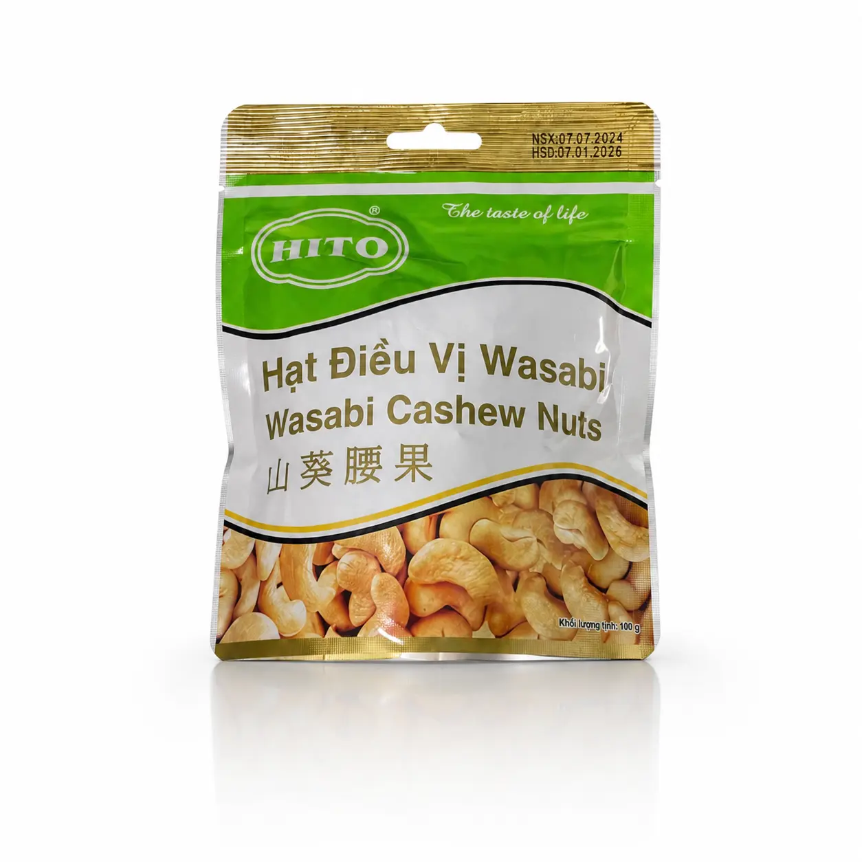 Hạt điều Hito vị wasabi HITO