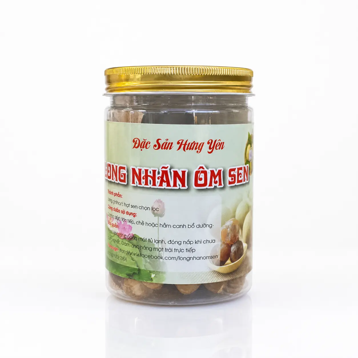 Long nhãn bọc hạt sen 250g