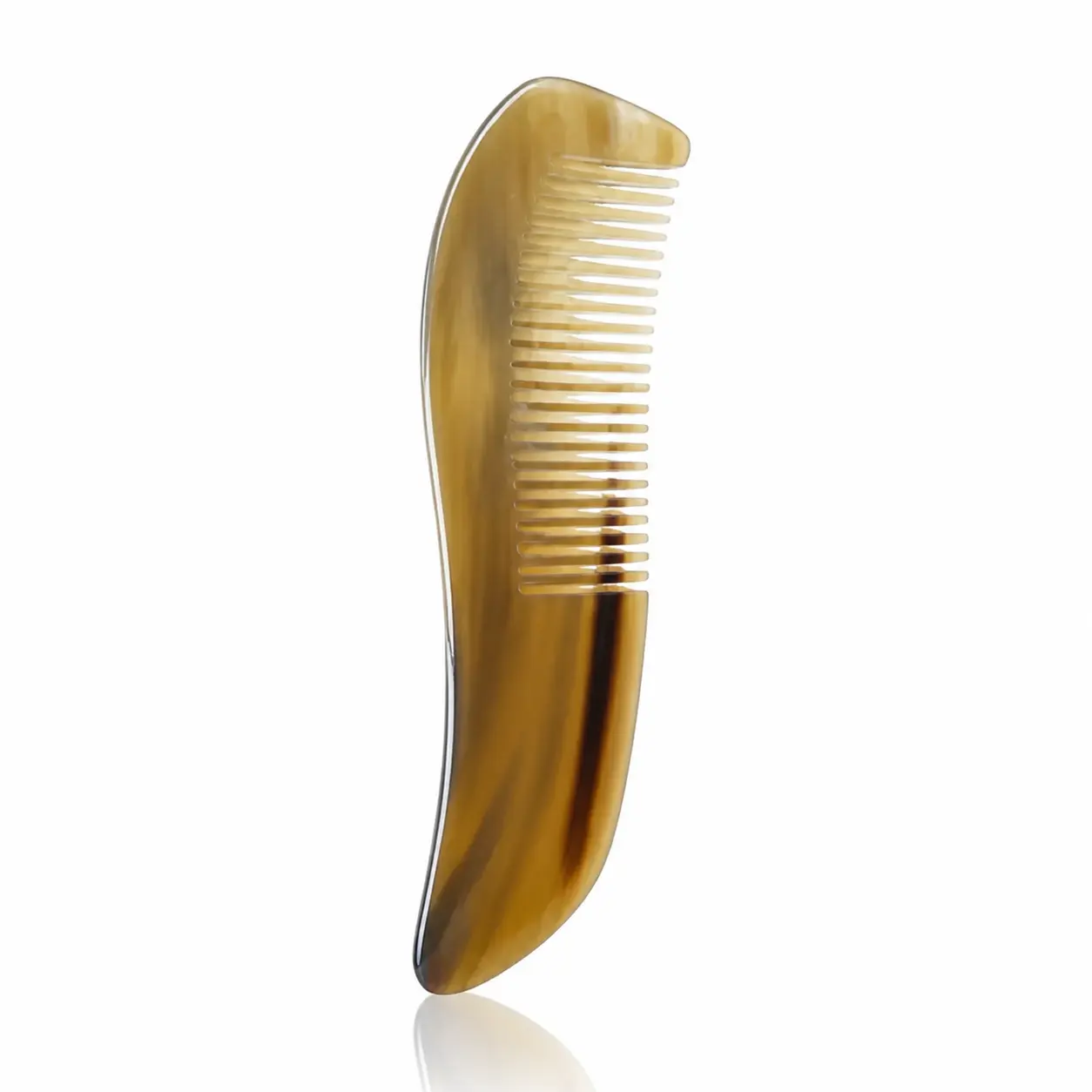 COH141- Lược sừng xuất Nhật - COH141 (Size: M - 16cm) Lược chuôi vát