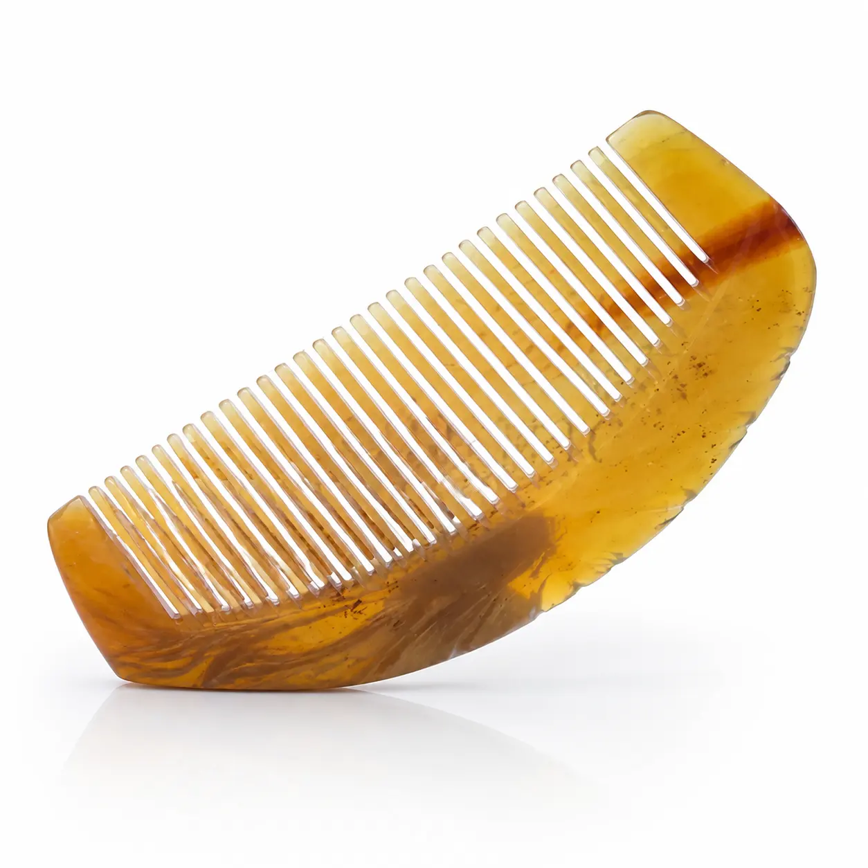 COH183- Lược sừng size 13cm Vương miện horn Comb of HAHACO