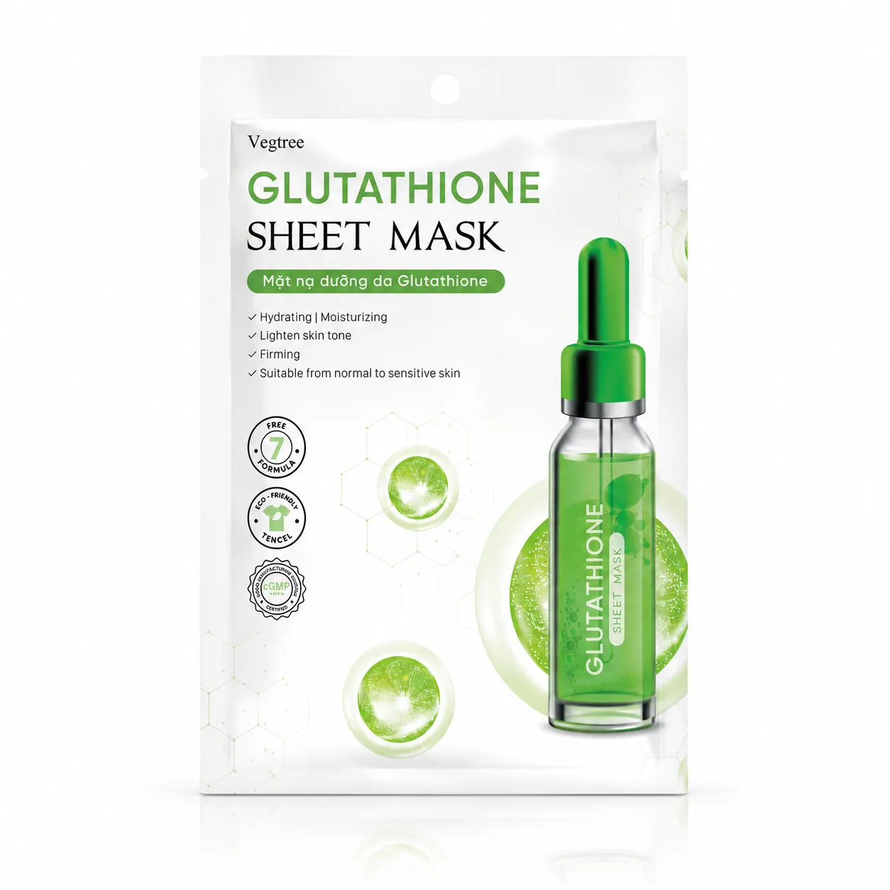Mặt nạ vegtree xanh lá Vegtree
