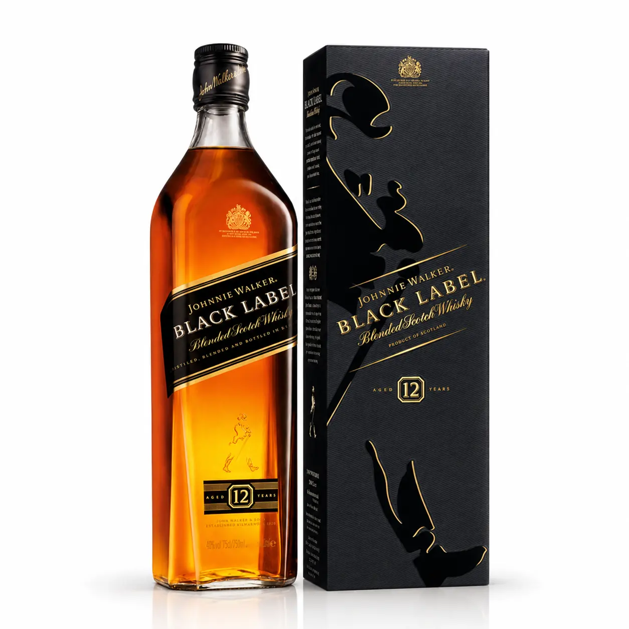 Johnnie Walker black 75CL