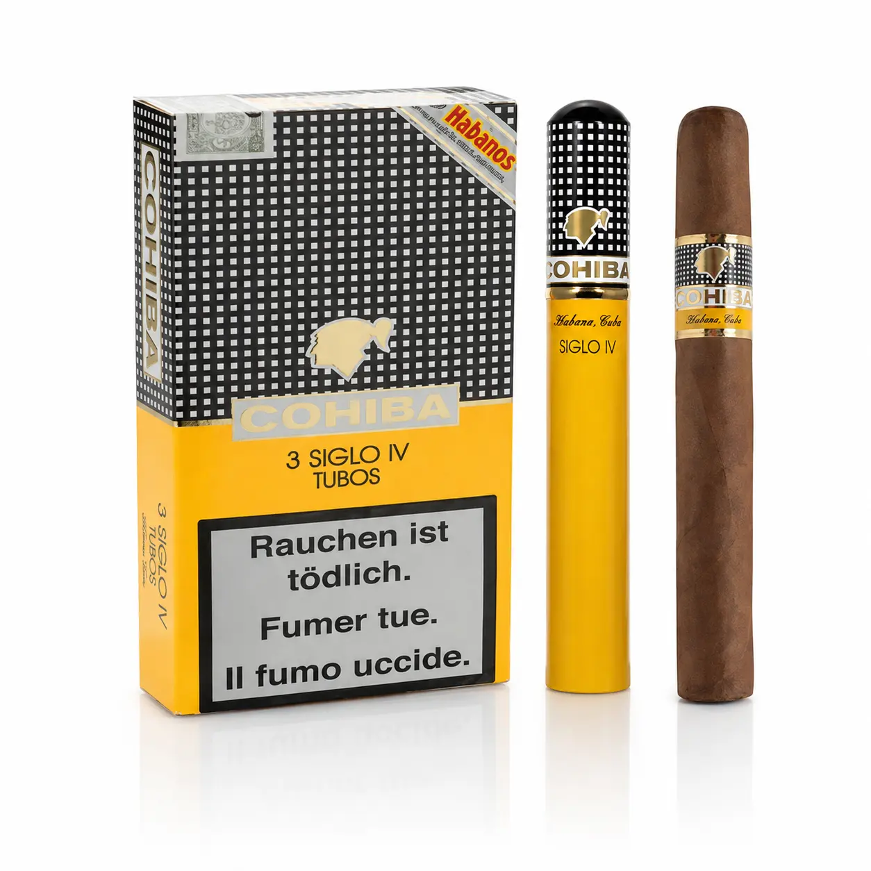 Xì gà cohiba siglo iv tubos