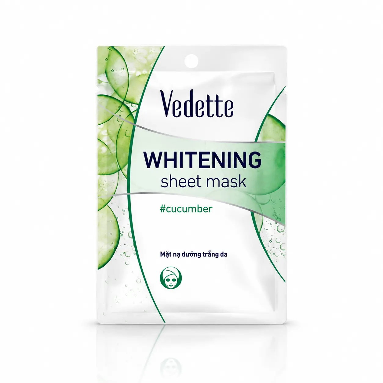 Mặt nạ trắng da Vedette dưa LEO 22ml