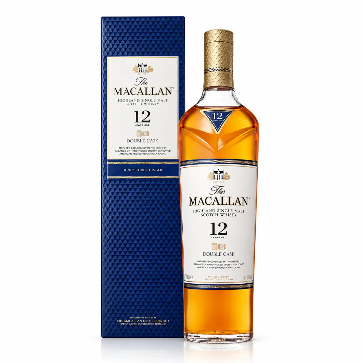 Rượu Maccalan Double Cask 12yo 40% 70cl Macallan Double Cask 12