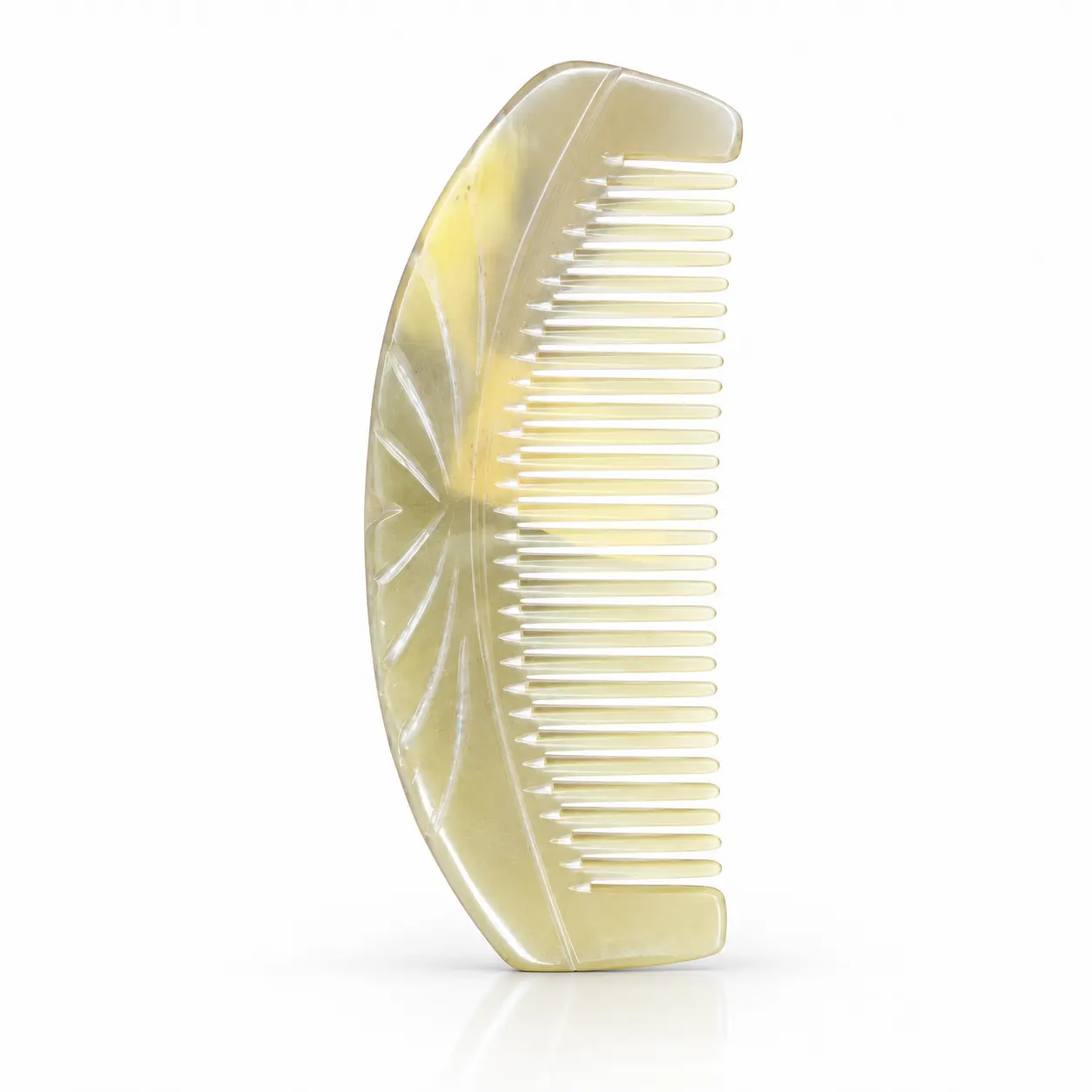 COH185- Lược sừng size 15cm Vương miện horn Comb of HAHACO